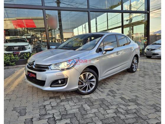 CITROËN C4 LOUNGE 1.6 THP FLEX EXCLUSIVE BVA